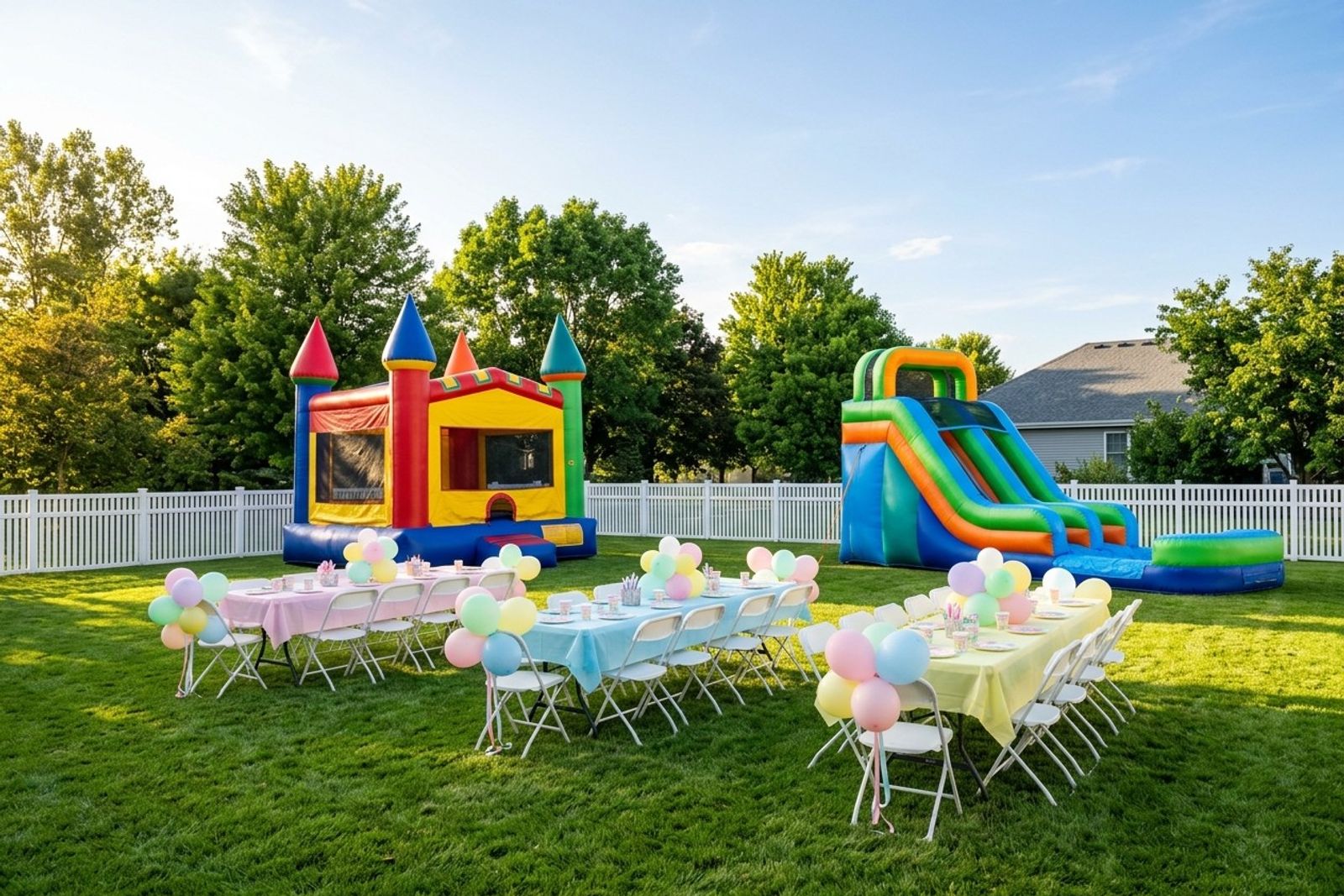 Kitetail Party Rentals's inflatables