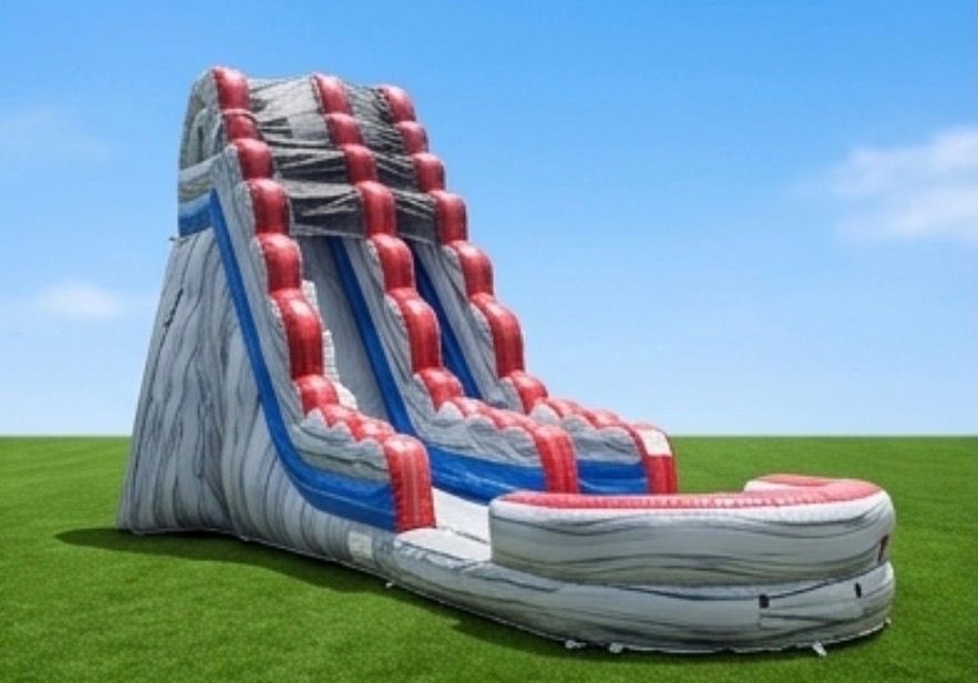 Crimson Rush 20ft Single Lane Water Slide — photo 1 of 1