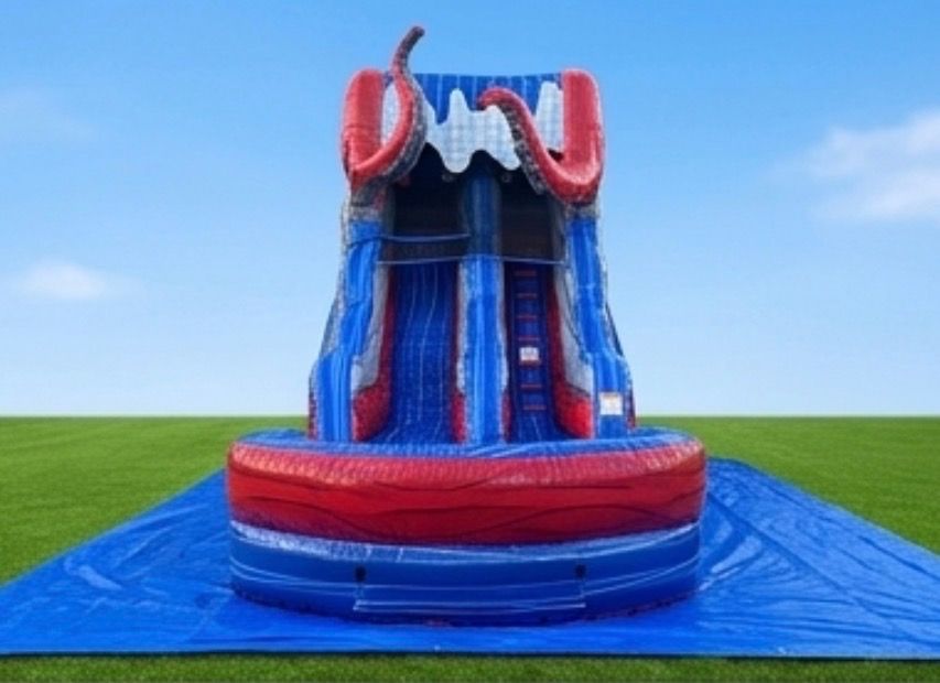 Octo Rush 15ft Single Lane Water Slide — photo 1 of 1